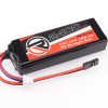 Ruddog 2400mAh 7.6V LiHV RX Straight Pack (Fits Wirc/Associated/Mugen/Sworkz/Xray)