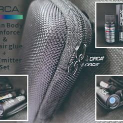 Alternative view of ORCA body reinforce repair glue w/UV Eitter